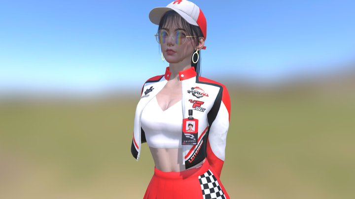 Hayley 3D Model