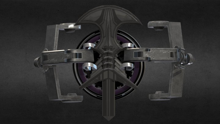 Astro Back claw 3D Model