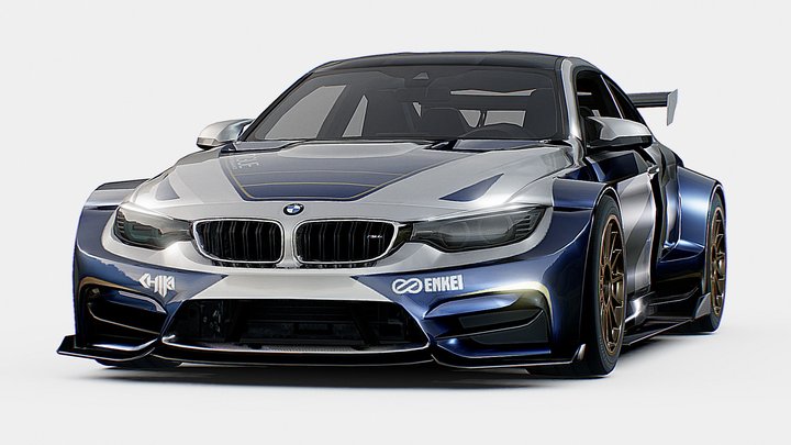 BMW M4 F82 Razor 2014 | www.vecarz.com 3D Model