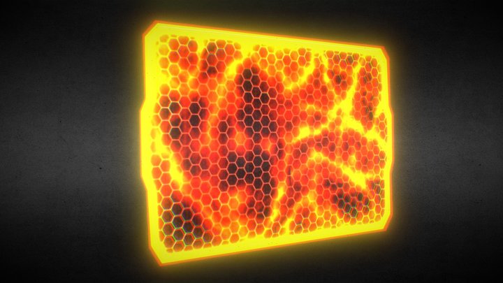 Holographic Shield v2 3D Model